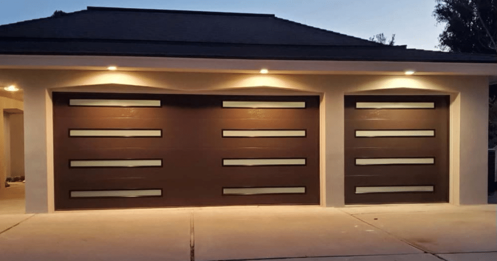 custom wood garage doors