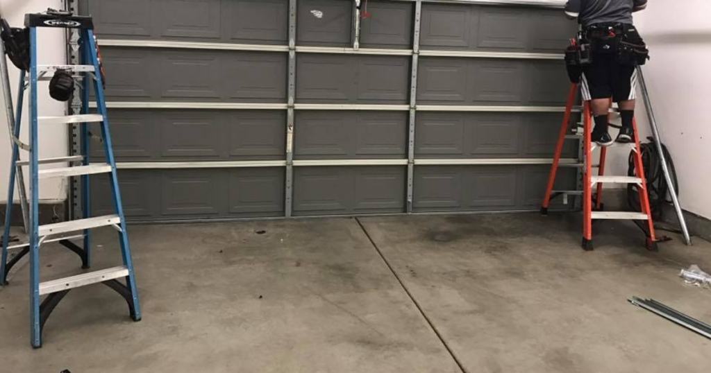 anatomy of garage door