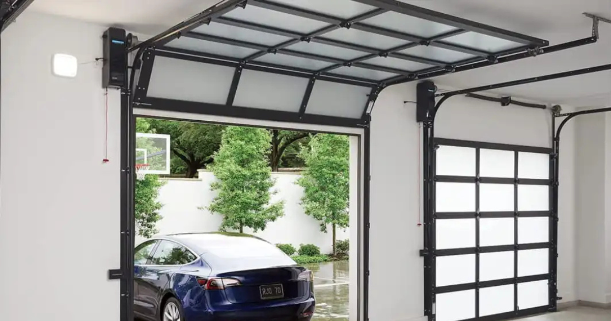 anatomy of garage door