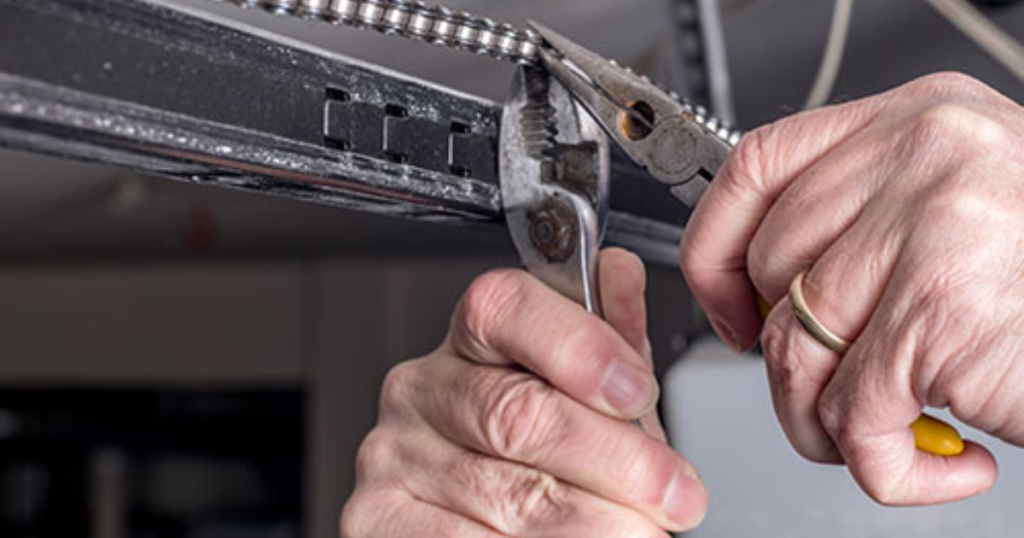 maintenance for garage door chains