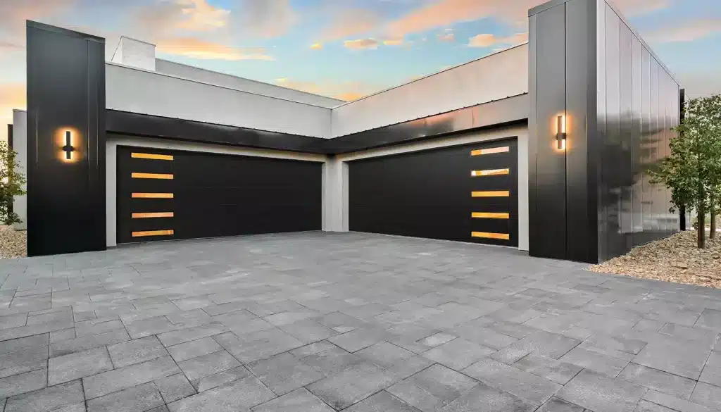 modern garage door
