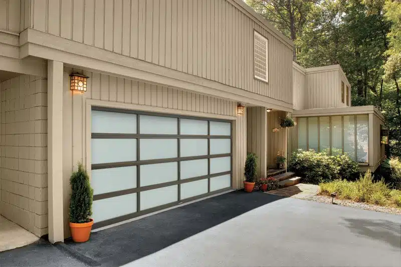 Behind Emergency Garage Door
