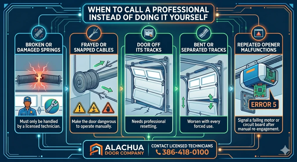 When to Call a Professional Instead of Doing It Yourself