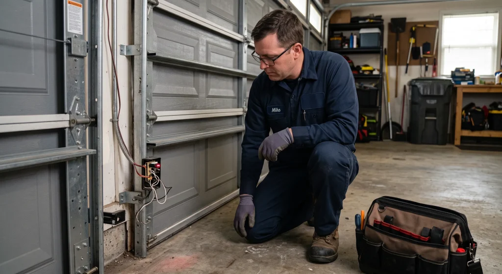 When to Call a Professional for Garage Door Sensor Repair
