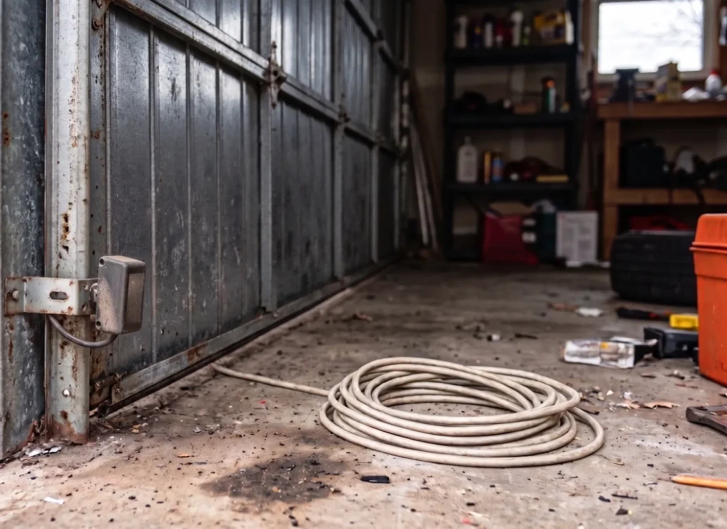 How Does Sensor Misalignment Affect Garage Door Performance?