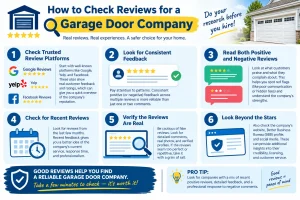 How to Check Reviews for a Garage Door Company