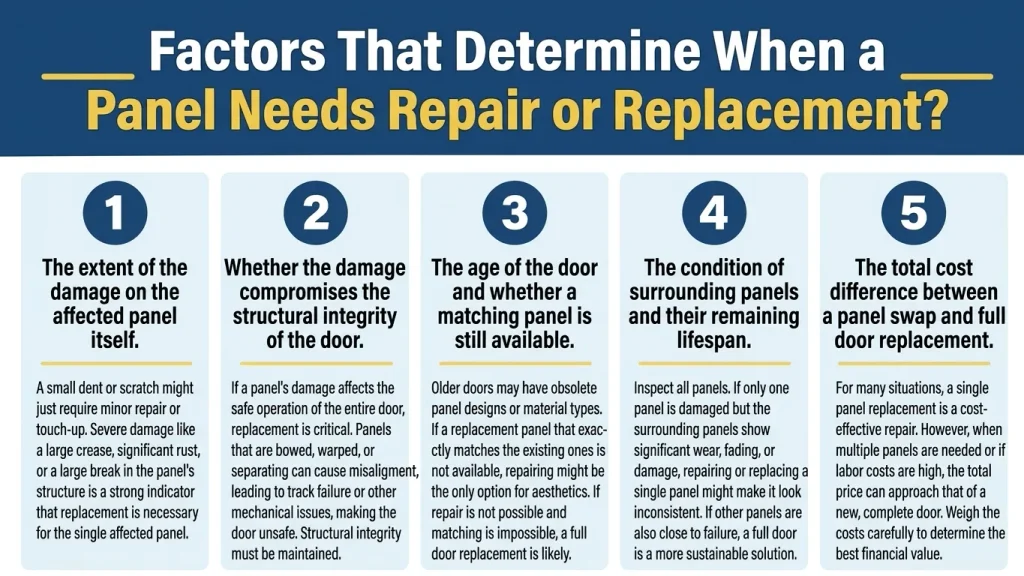 Factors That Determine When a Panel Needs Repair or Replacement